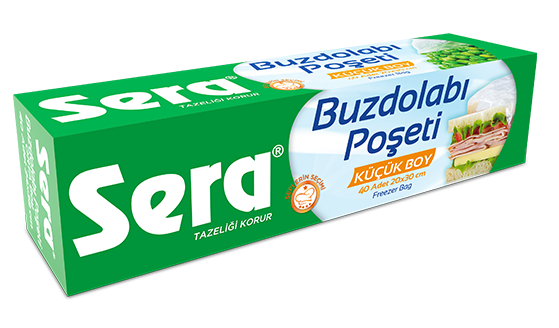 SERA Buzdolabı Poşeti Küçük Boy 40 Adet