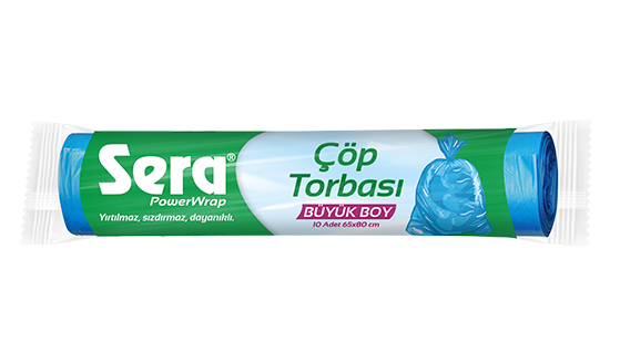 SERA Çöp Torbası Büyük Boy 10 Adet