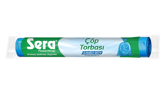 SERA Çöp Torbası Jumbo Boy 10 Adet